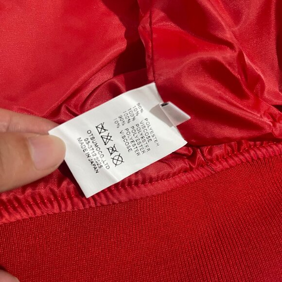 Human Made Heart Embroidered Leather Sleeves Baseball Jacket - Picture 7 of 9